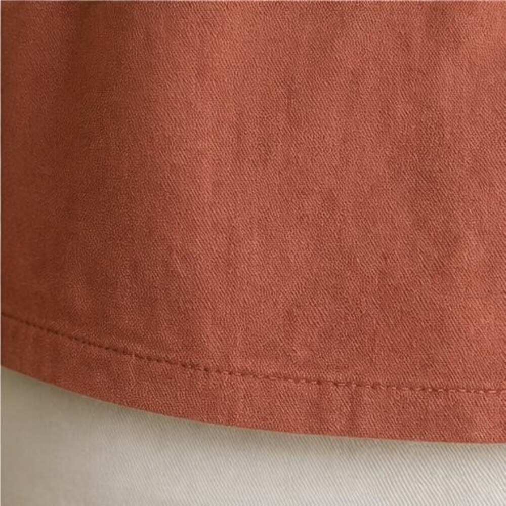 Rust Puff Sleeve Top - Picture 6 of 6